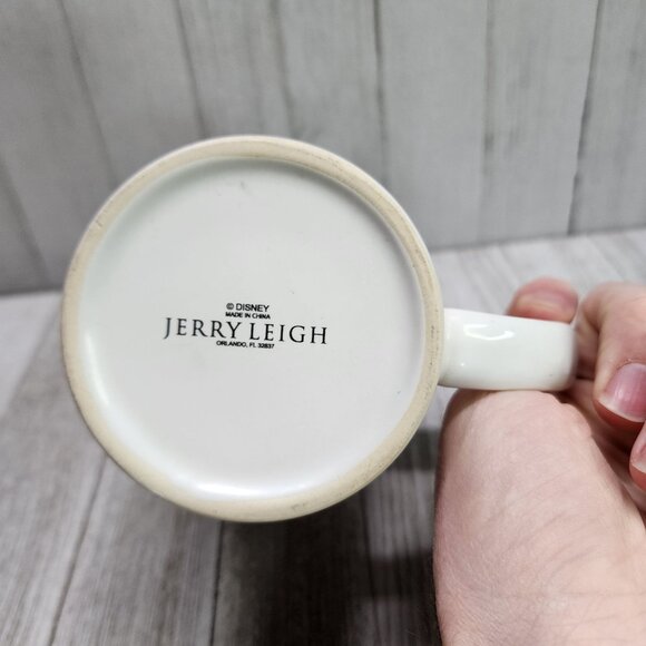 Disney Jerry Leigh Coffee Mug Cup Cast Characters Mickey Donald Goofy Blue White - Picture 9 of 11